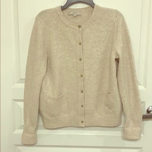 Set of 2 Sweaters - Navy and Light Tan